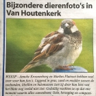 Krantenartikel over expositie