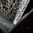 Glazen wanden van Cultuurcentrum Harpa