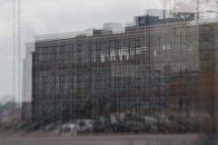 Bij de NDSM werf Amsterdam