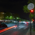 Vlakbij de Notre Dame - Parijs bij Nacht