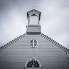 Houten kerkje in Stykkishólmur