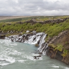 Hraunfossar waterval