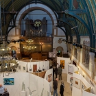 Expositie Weespers aan de Wand 2013 in de van Houten kerk te Weesp