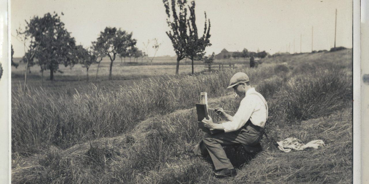 een jonge Nan Platvoet - Ilperdam circa 1925