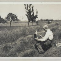 een jonge Nan Platvoet - Ilperdam circa 1925