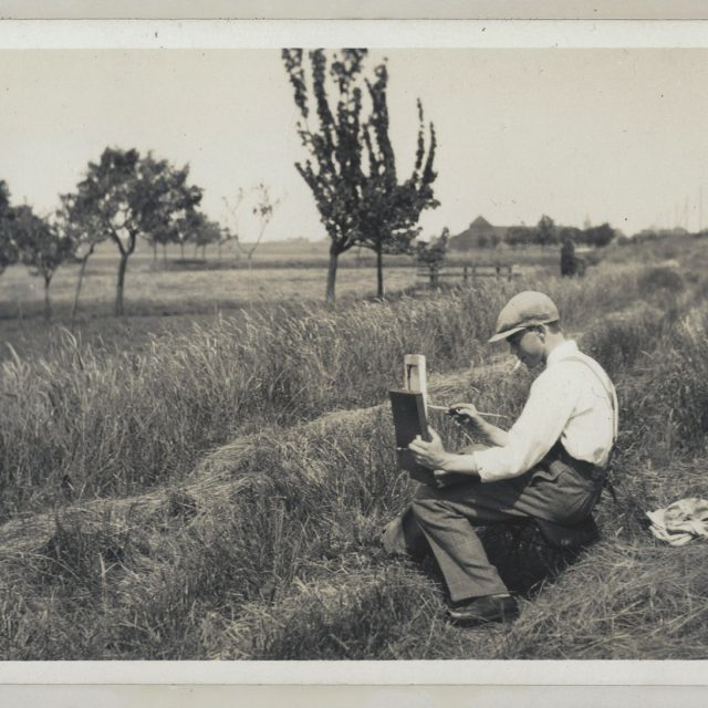 een jonge Nan Platvoet - Ilperdam circa 1925